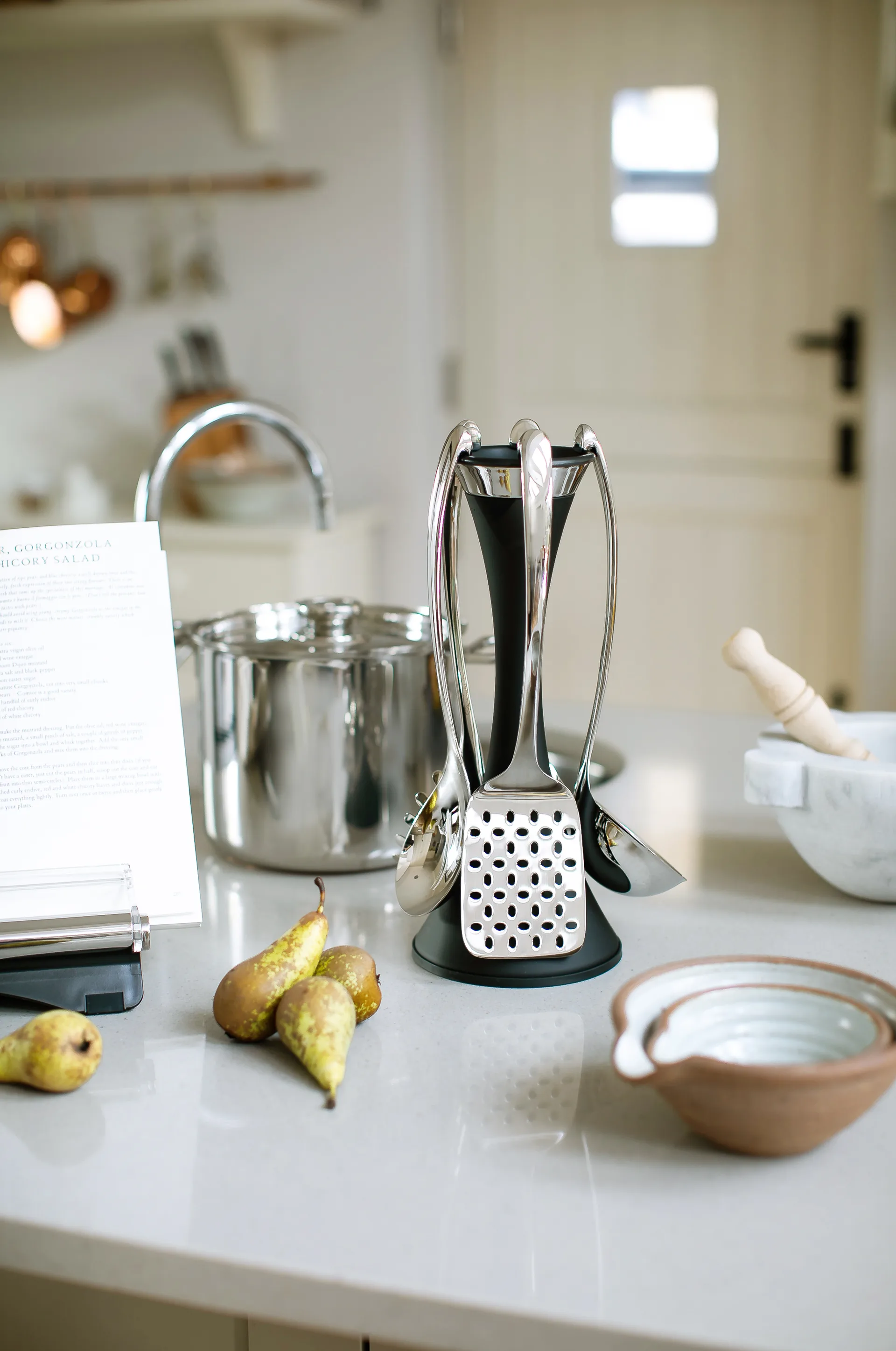 Gancio per utensili da cucina Robert Welch signature 6 pezzi, Nero Robert Welch