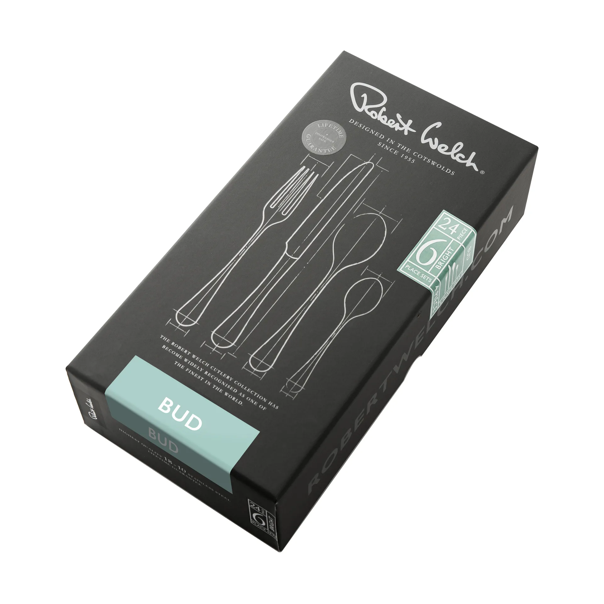 Posate Bud Bright , 24 pezzi Robert Welch
