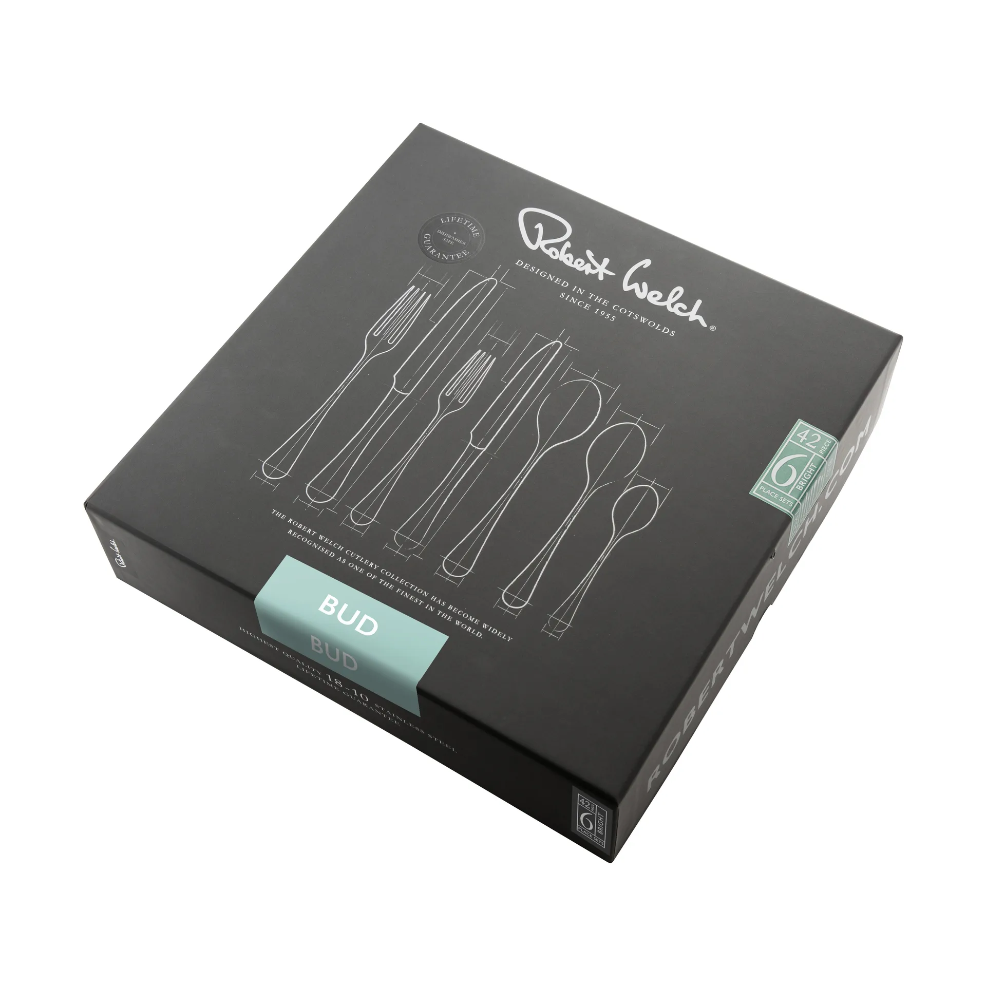 Posate Bud Bright , 42 pezzi Robert Welch