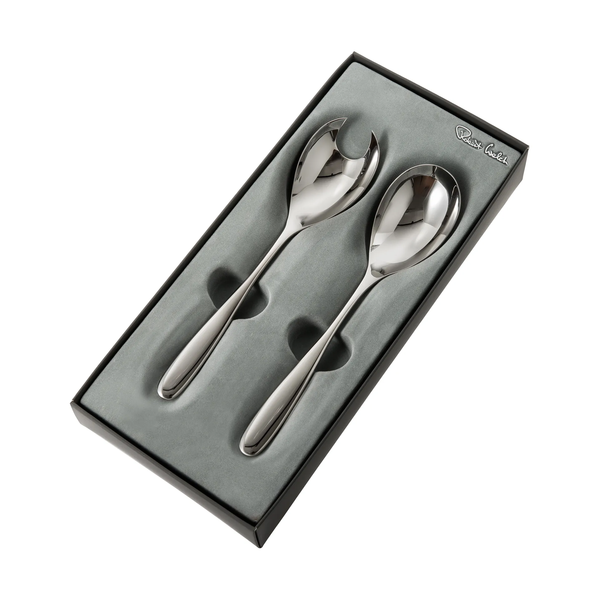 Posate da insalata Stanton Bright, 2 pezzi, Acciaio inox Robert Welch