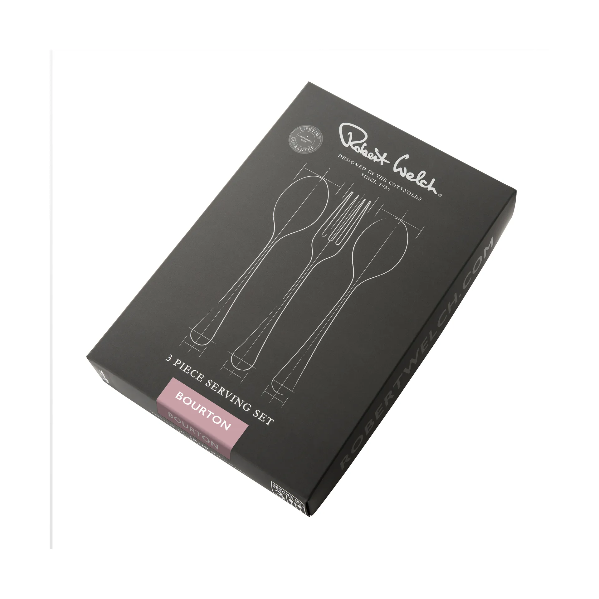 Posate da portata Bourton Bright 3 pezzi, Acciaio inossidabile Robert Welch