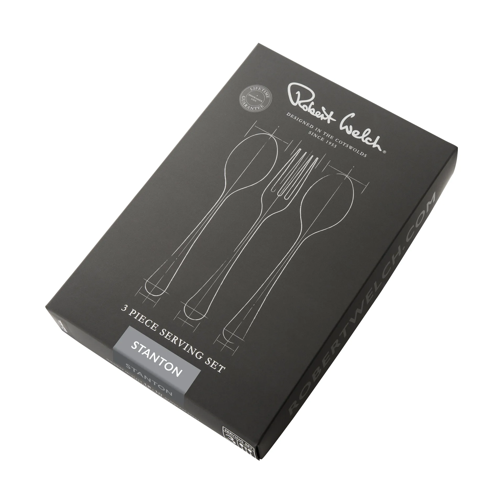 Posate da portata Stanton Bright, 3 pezzi, Acciaio inox Robert Welch