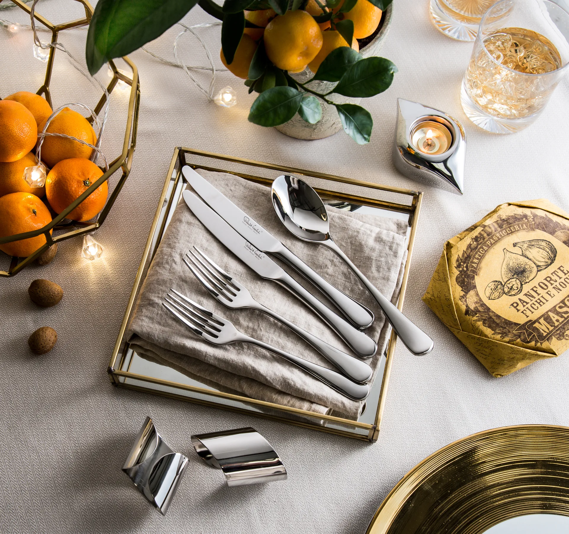 Posate lucide Radford, 24 pezzi Robert Welch