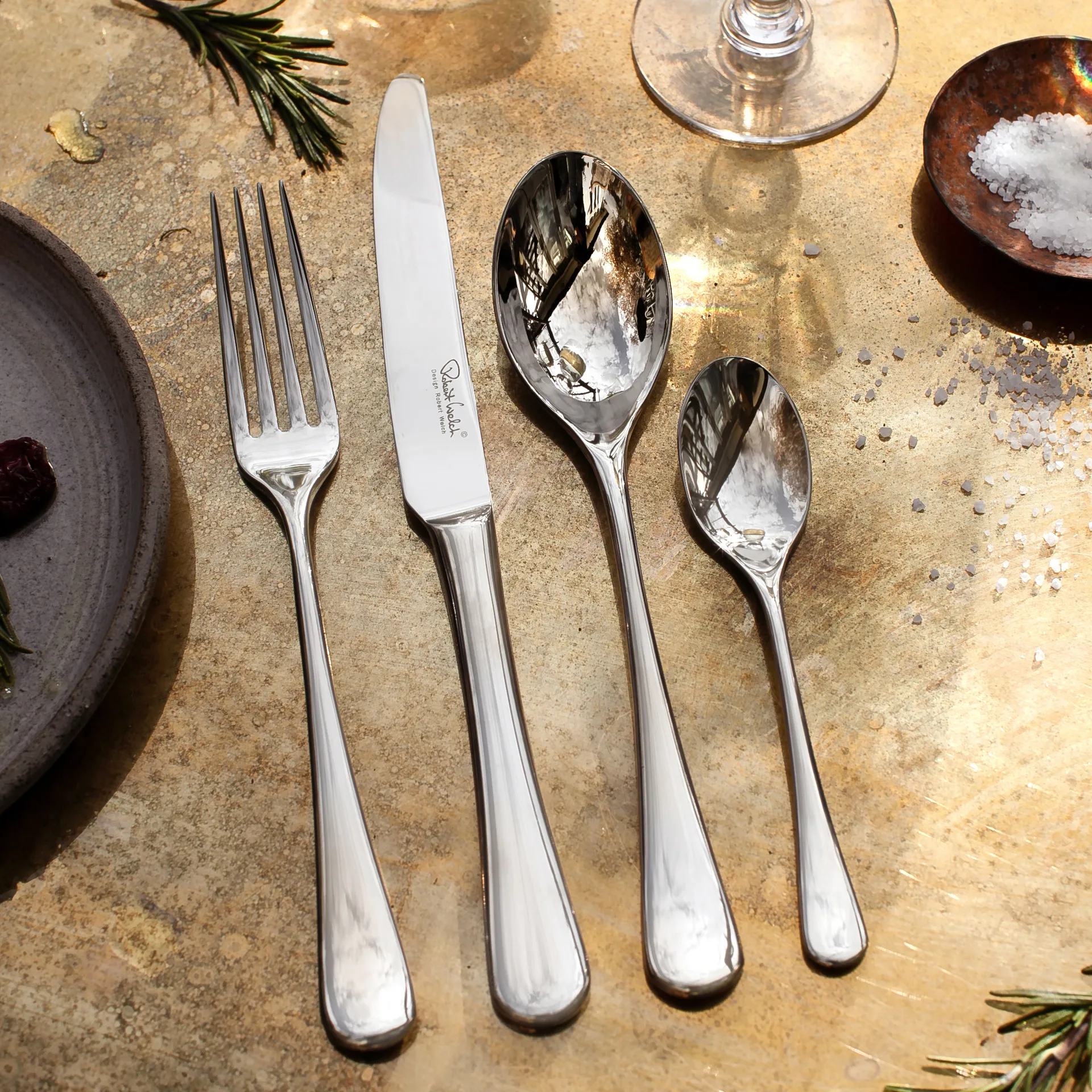 Posate lucide Radford, 24 pezzi Robert Welch