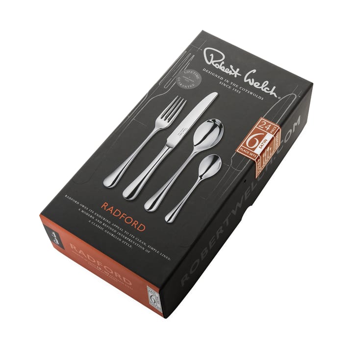 Posate opache Radford, 24 pezzi Robert Welch