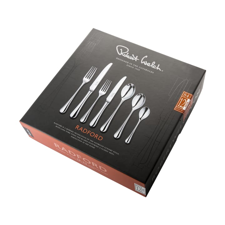 Posate opache Radford, 84 pezzi Robert Welch
