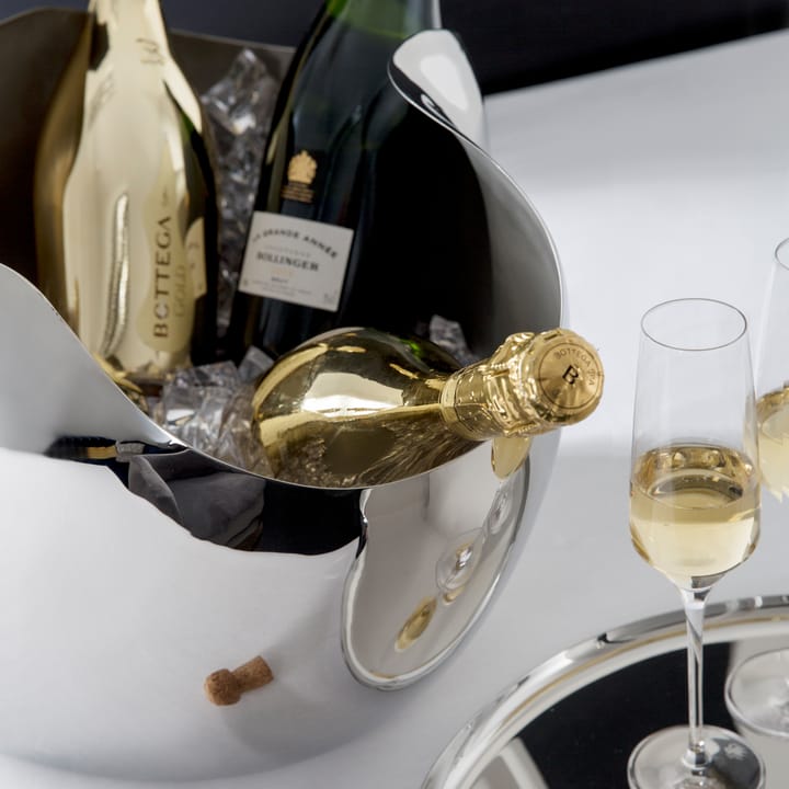 Secchiello da champagne Drift 27 cm - acciaio inossidabile - Robert Welch