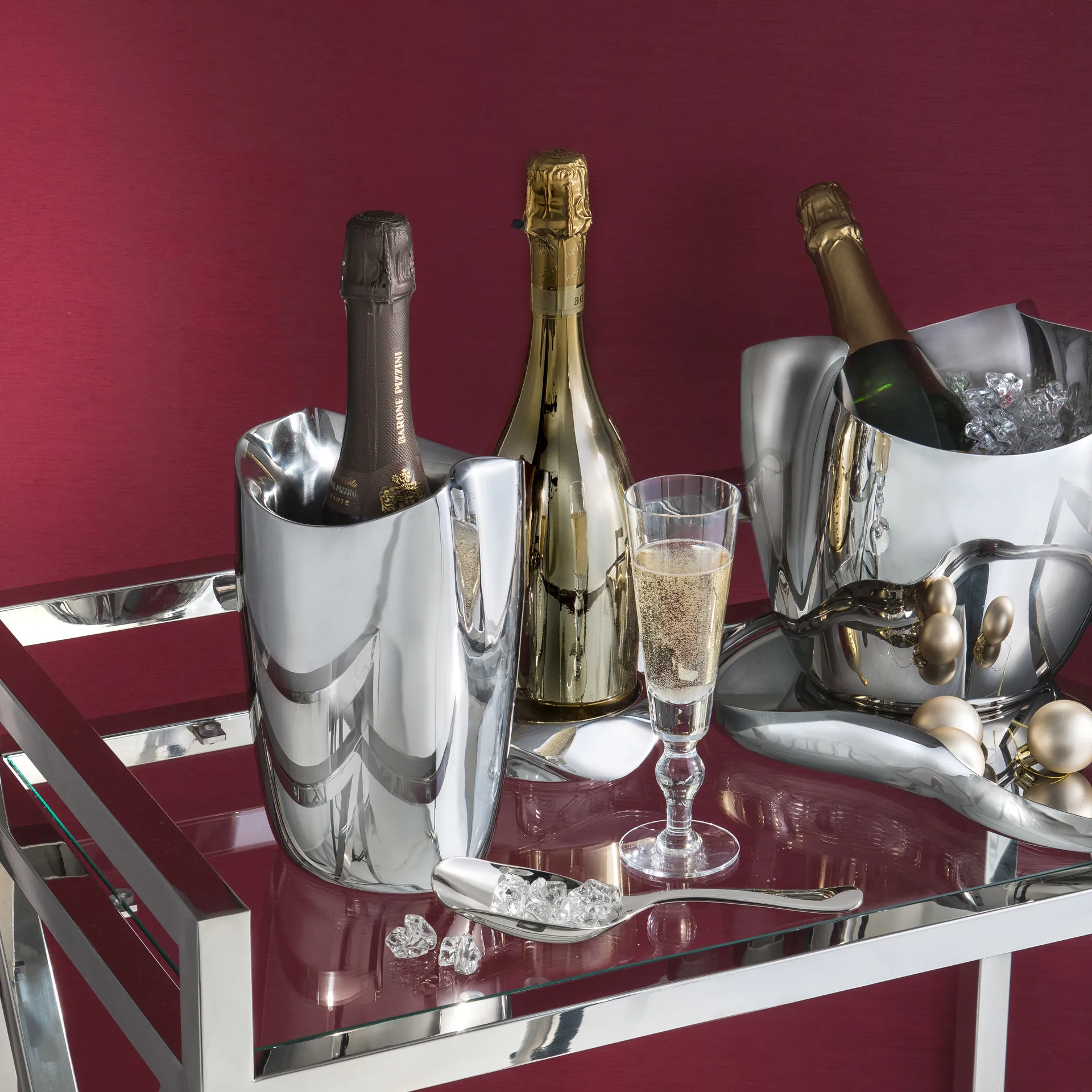 Secchiello per vino a doppia parete Drift, acciaio inossidabile Robert Welch