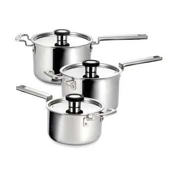 Set di pentole 316 Series - Acciaio inossidabile, 3 pezzi - Robert Welch