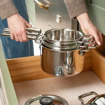 Set di pentole 316 Series - Acciaio inossidabile, 3 pezzi - Robert Welch