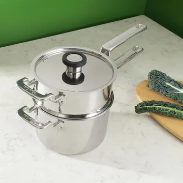 Set inserto per cottura a vapore Serie 316 - Acciaio inossidabile, 2 pezzi - Robert Welch