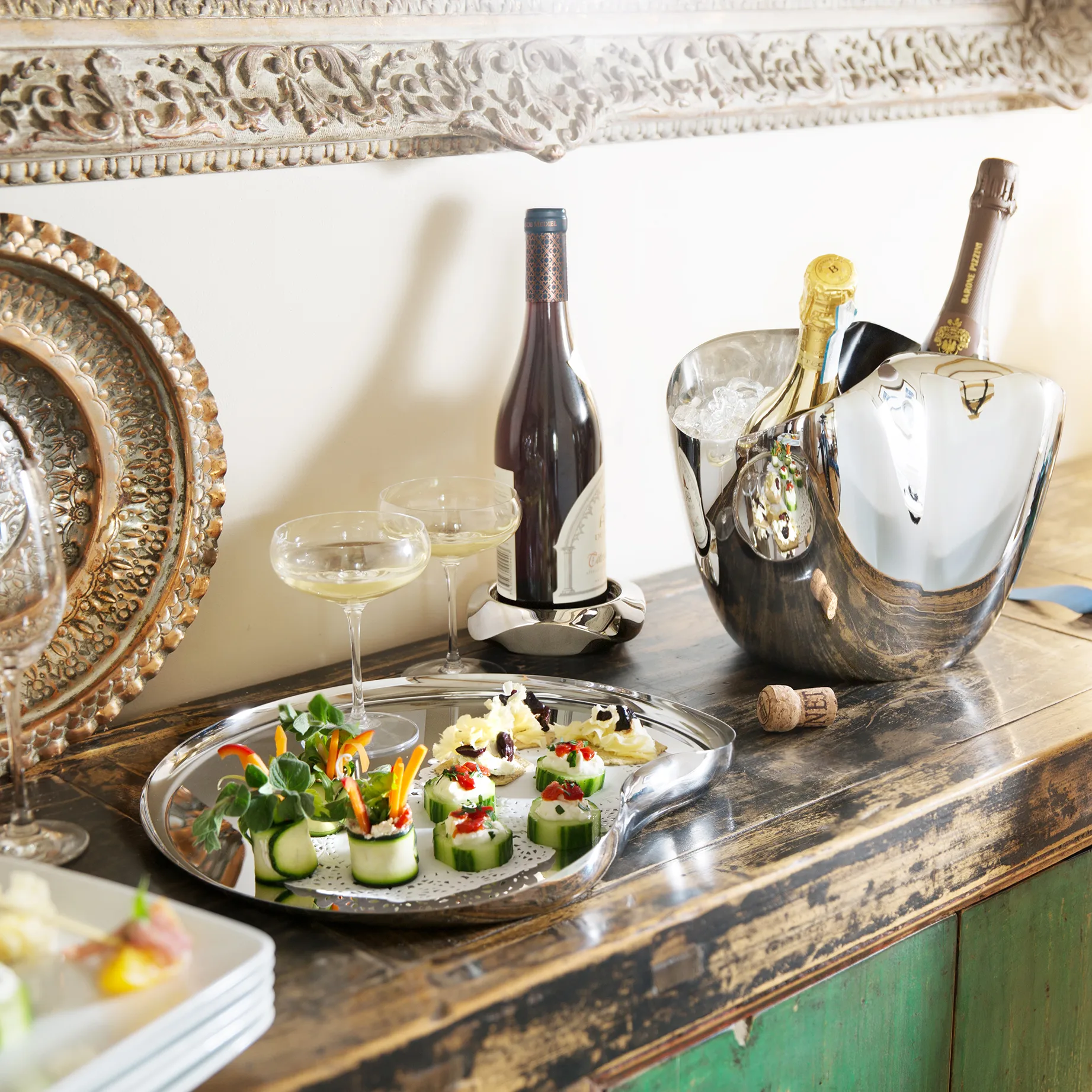 Vassoio da portata Drift 36 cm, liscio Robert Welch