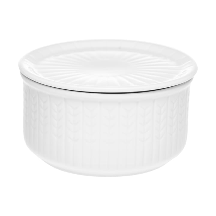 Barattolo portaoggetti Swedish Grace basso S 0,3 L - Neve - Rörstrand