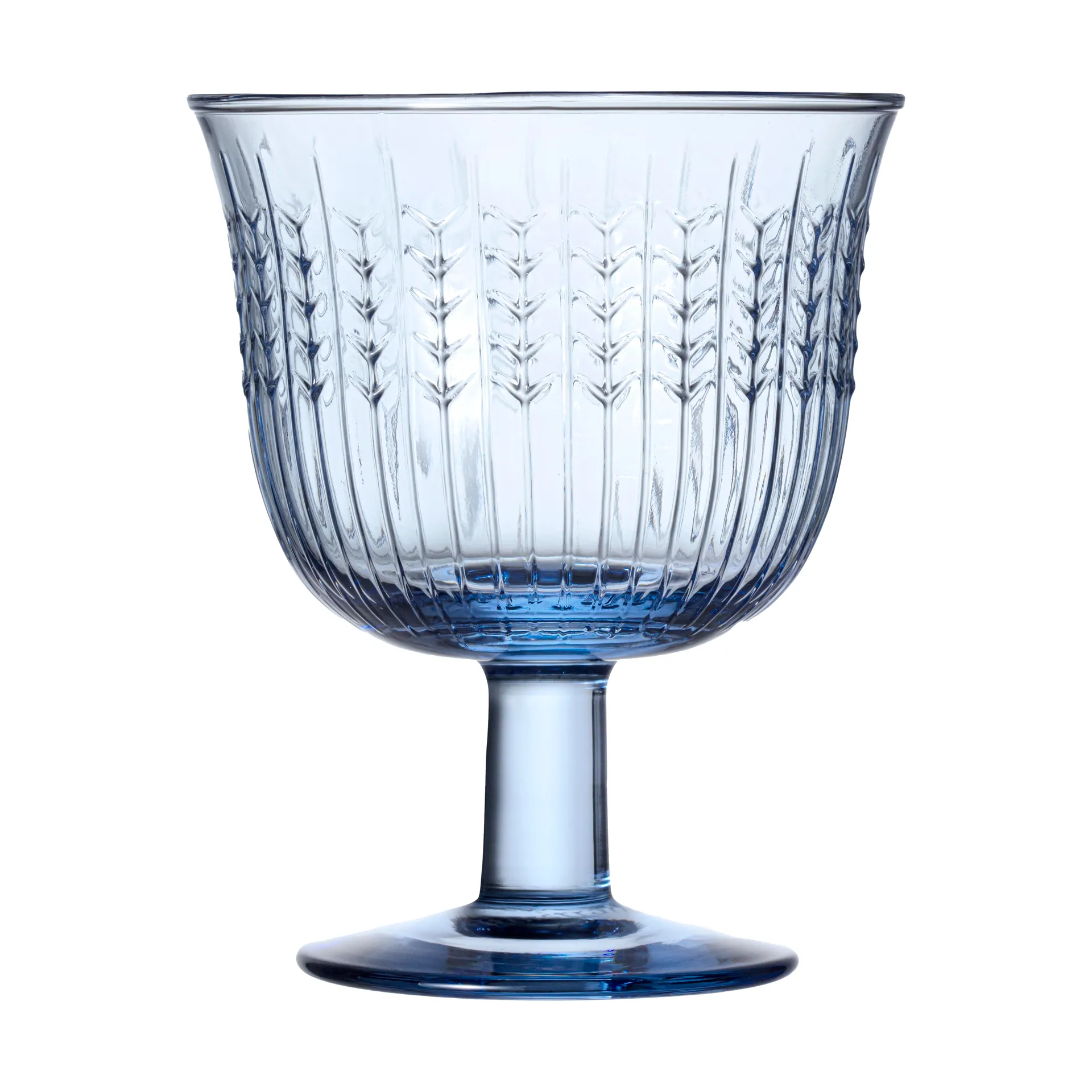 Bicchiere Swedish Grace con piede 25 cl 2 pezzi, Blu Rörstrand