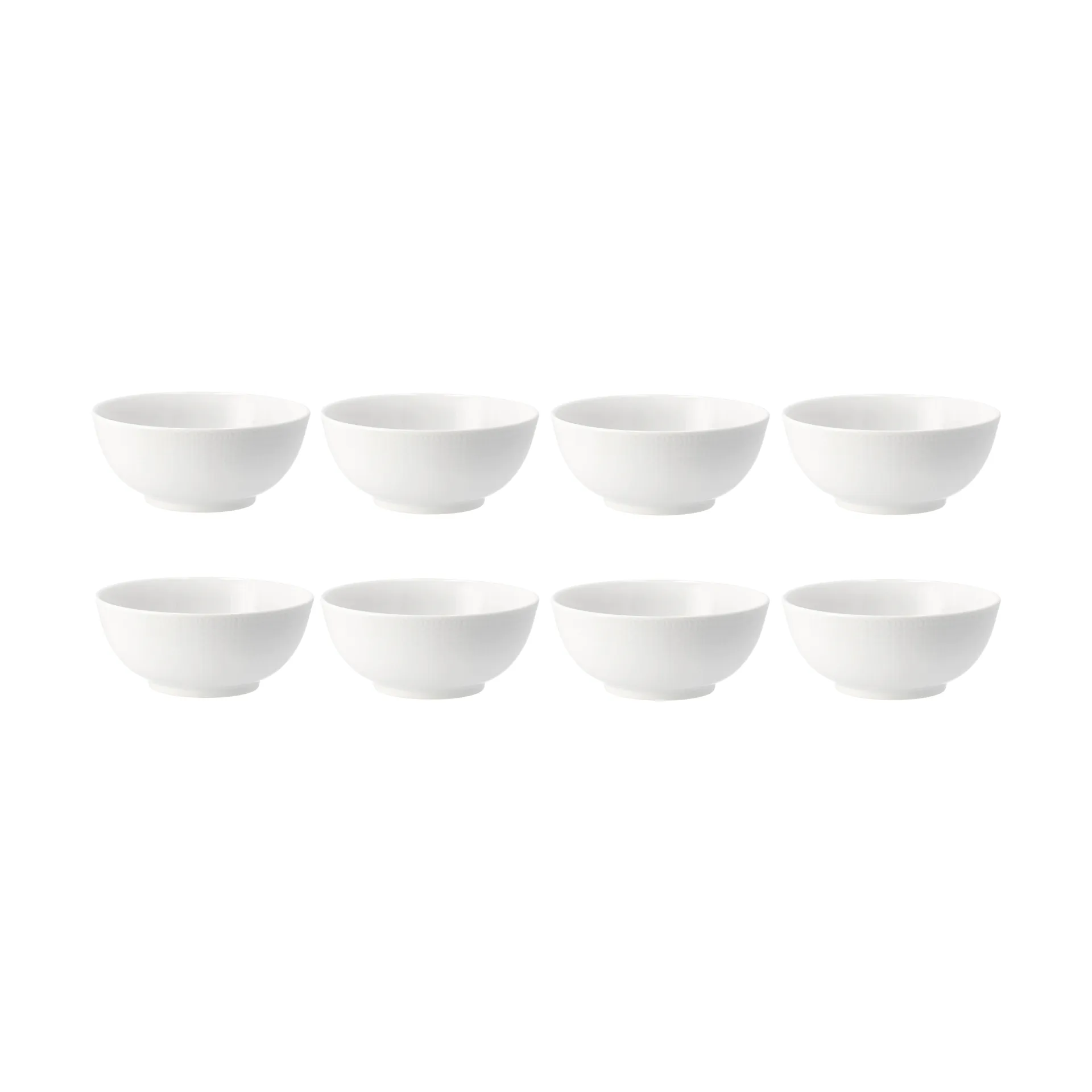 Ciotola Swedish Grace 60 cl confezione da 8 - Neve (bianco),  Rörstrand