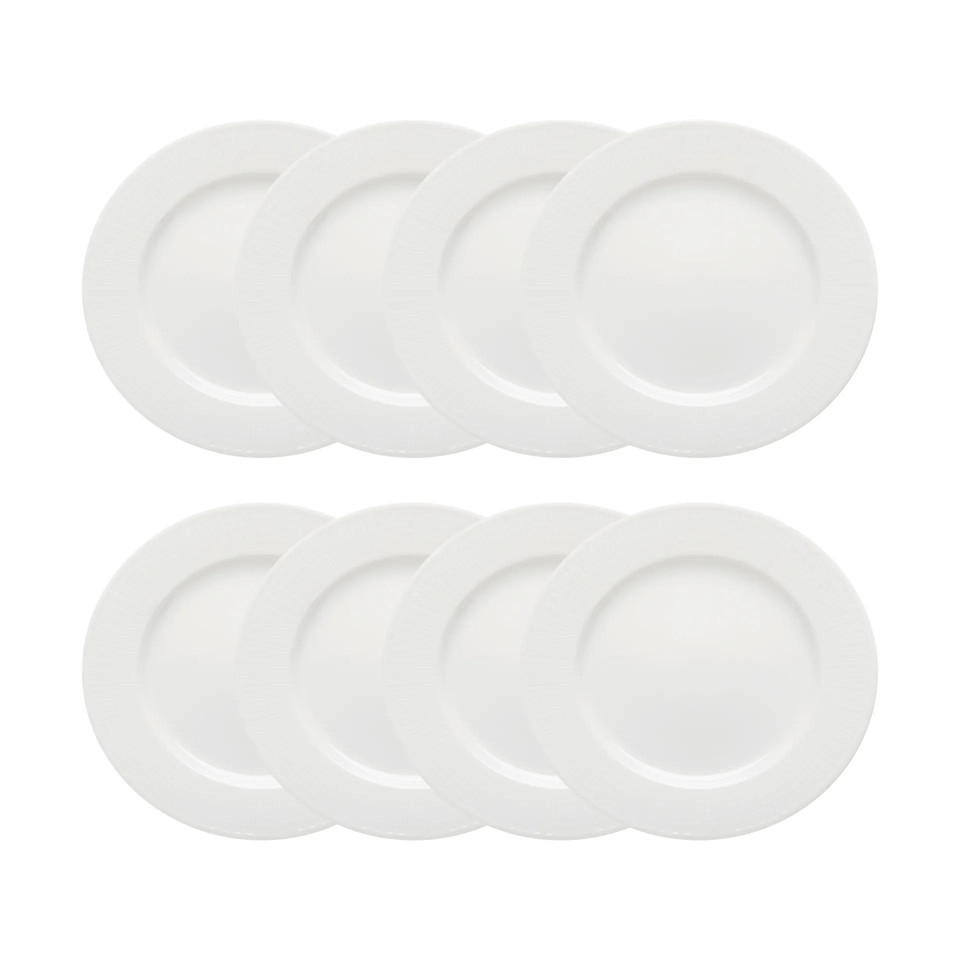 Piattino Swedish Grace Ø17 cm confezione da 8 - Neve (bianco),  Rörstrand
