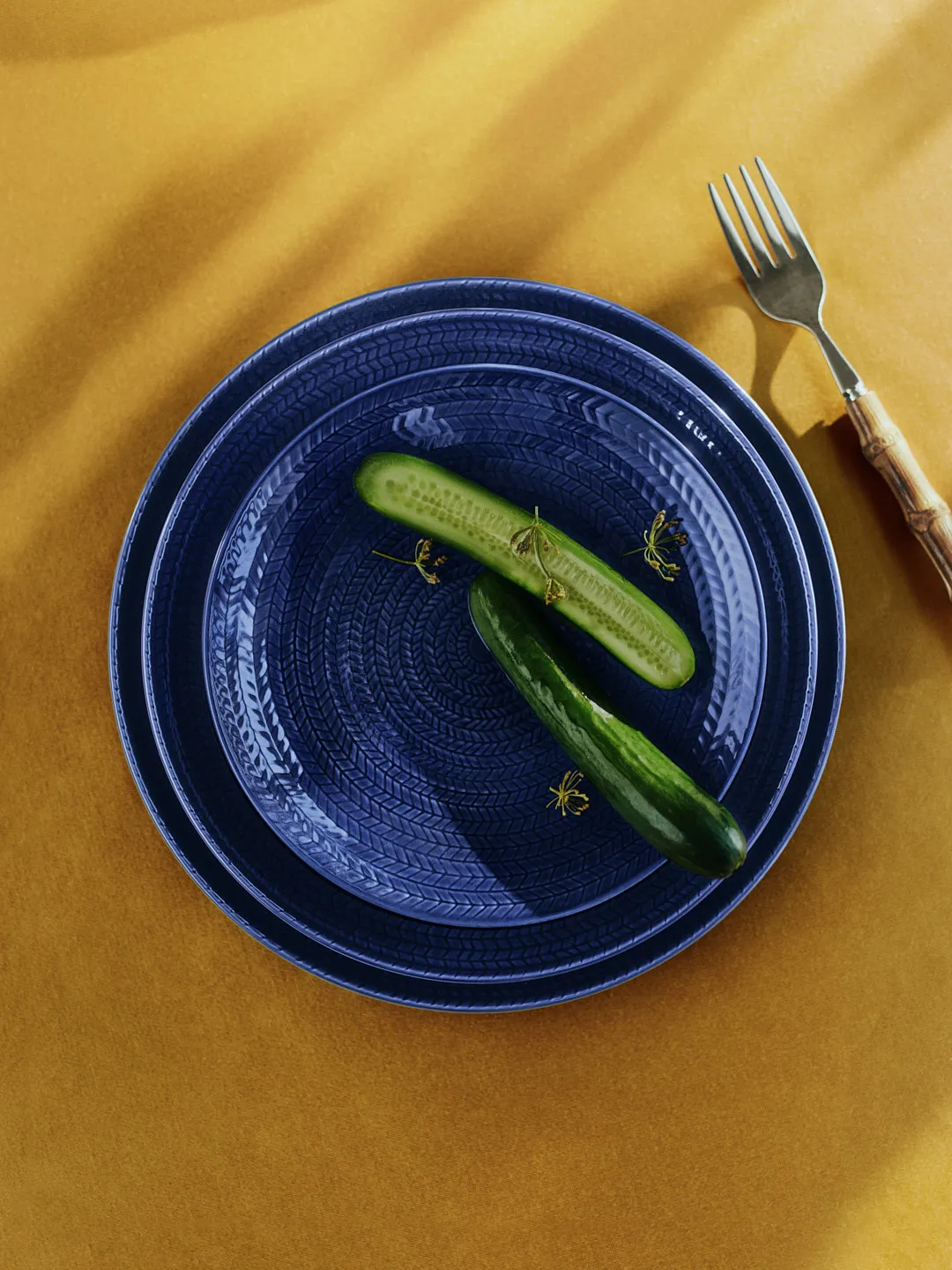 Piatto Blå eld, Blu, 23 cm Rörstrand