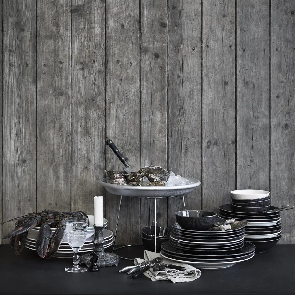 Piatto contorno Swedish Grace Ø17 cm, stone (grigio scuro) Rörstrand