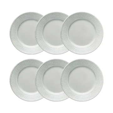 Piatto contorno Swedish Grace confezione da 6 Mist (grigio) - undefined - Rörstrand