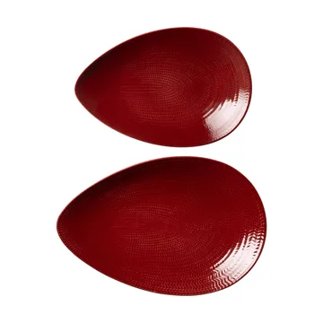 Piatto da portata Blå eld - Rosso, 24x35 cm - Rörstrand