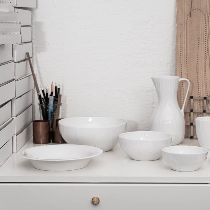 Piatto fondo Pli Blanc 23 cm - bianco - Rörstrand