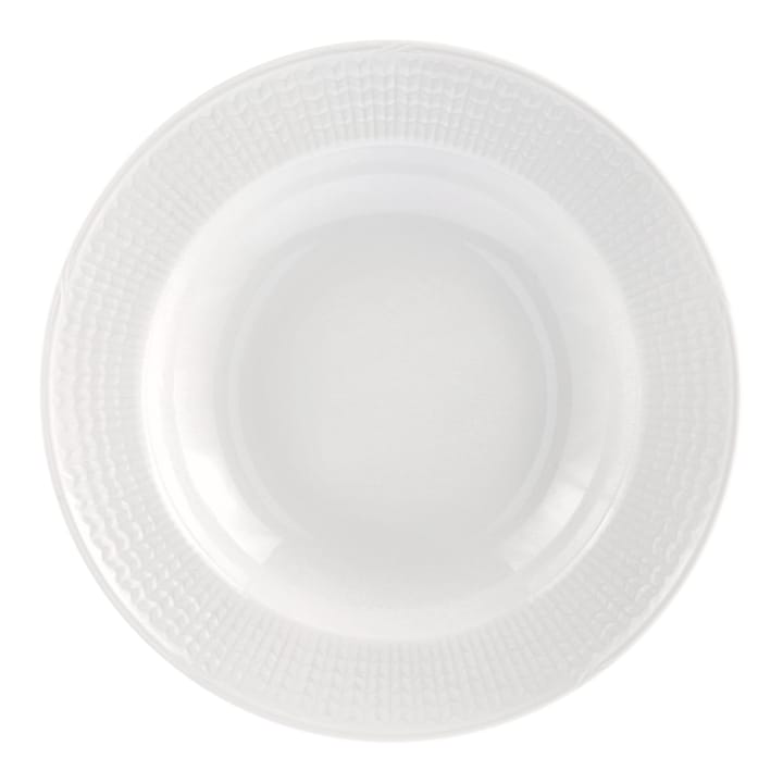 Piatto fondo Swedish Grace Ø25 cm - snow (bianco) - Rörstrand