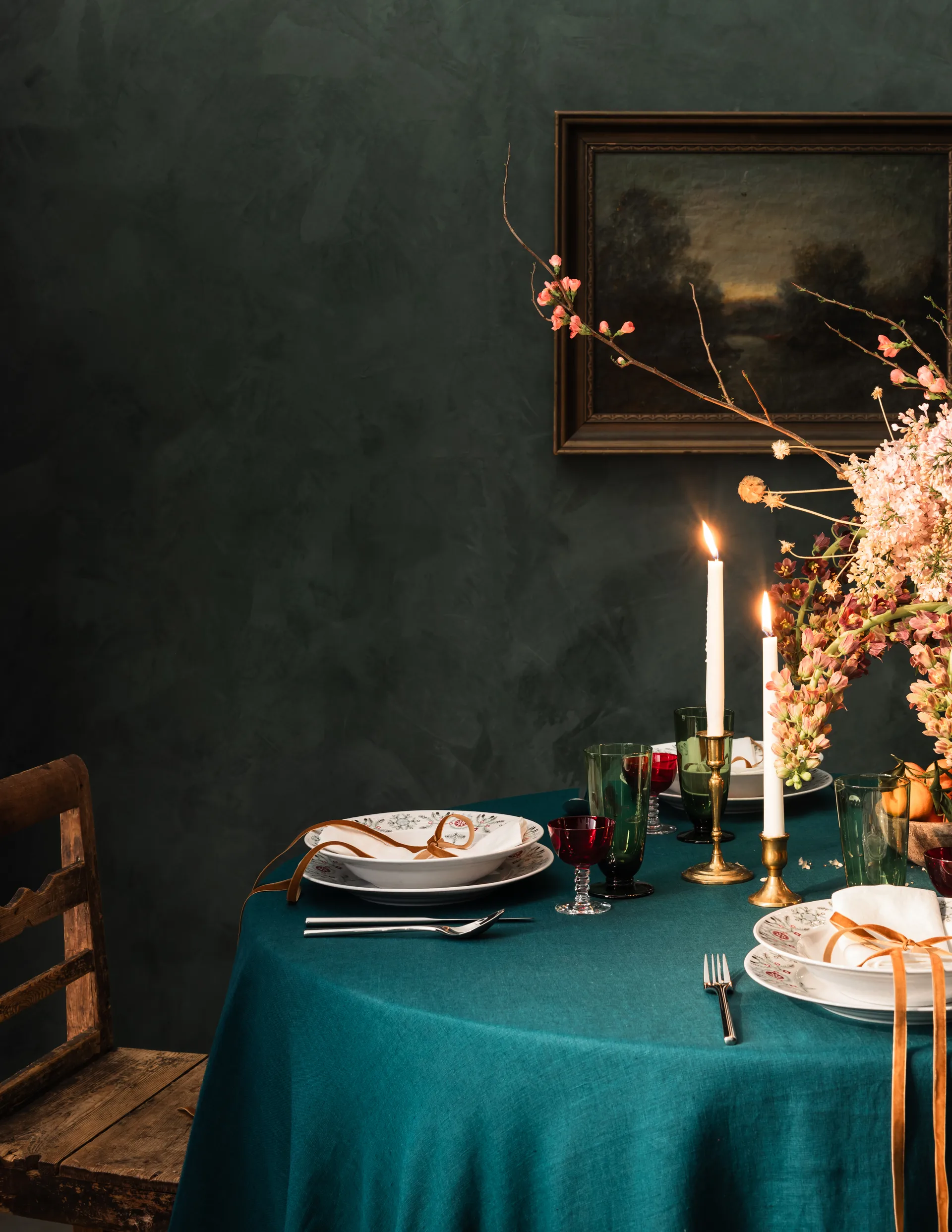 Piatto fondo Swedish Grace Winter Ø25 cm, Bianco Rörstrand