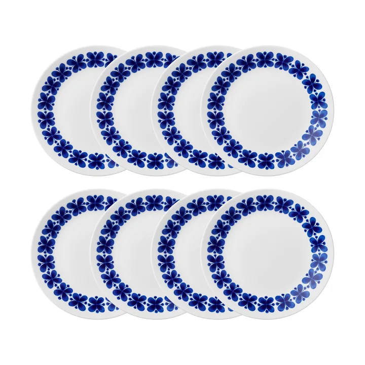 Piatto Mon Amie Ø24 cm confezione da 8 - Blu - Rörstrand