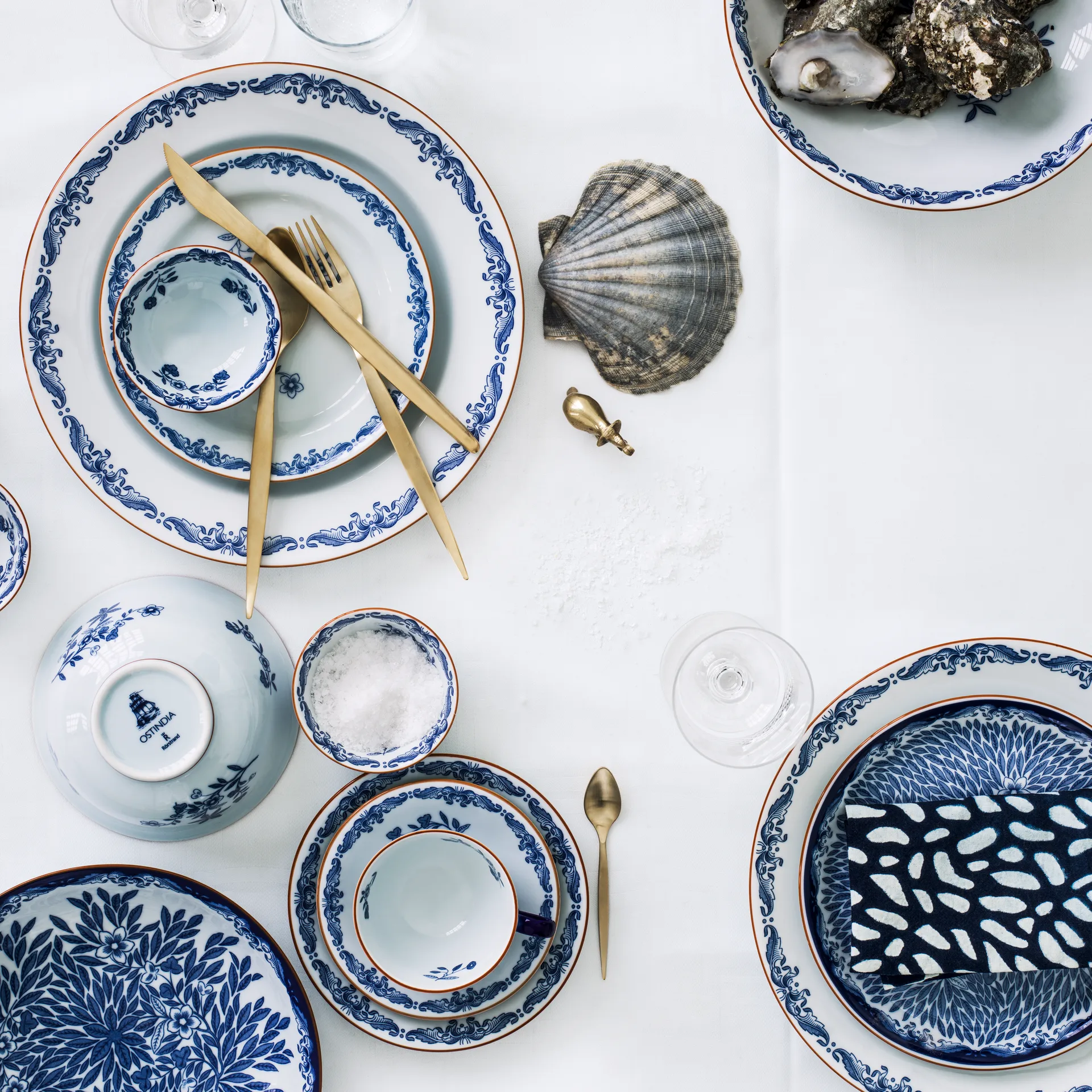 Piatto Ostindia, 21 cm Rörstrand