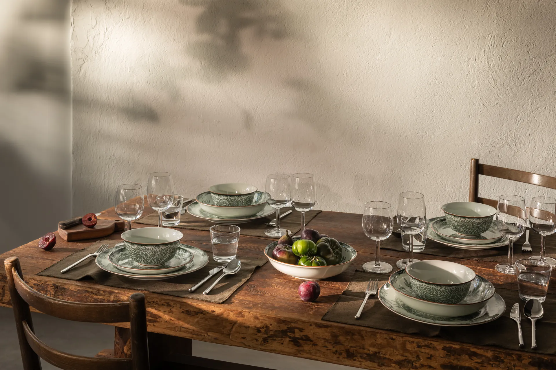 Piatto Ostindia Floris Ø20 cm, Verde Rörstrand