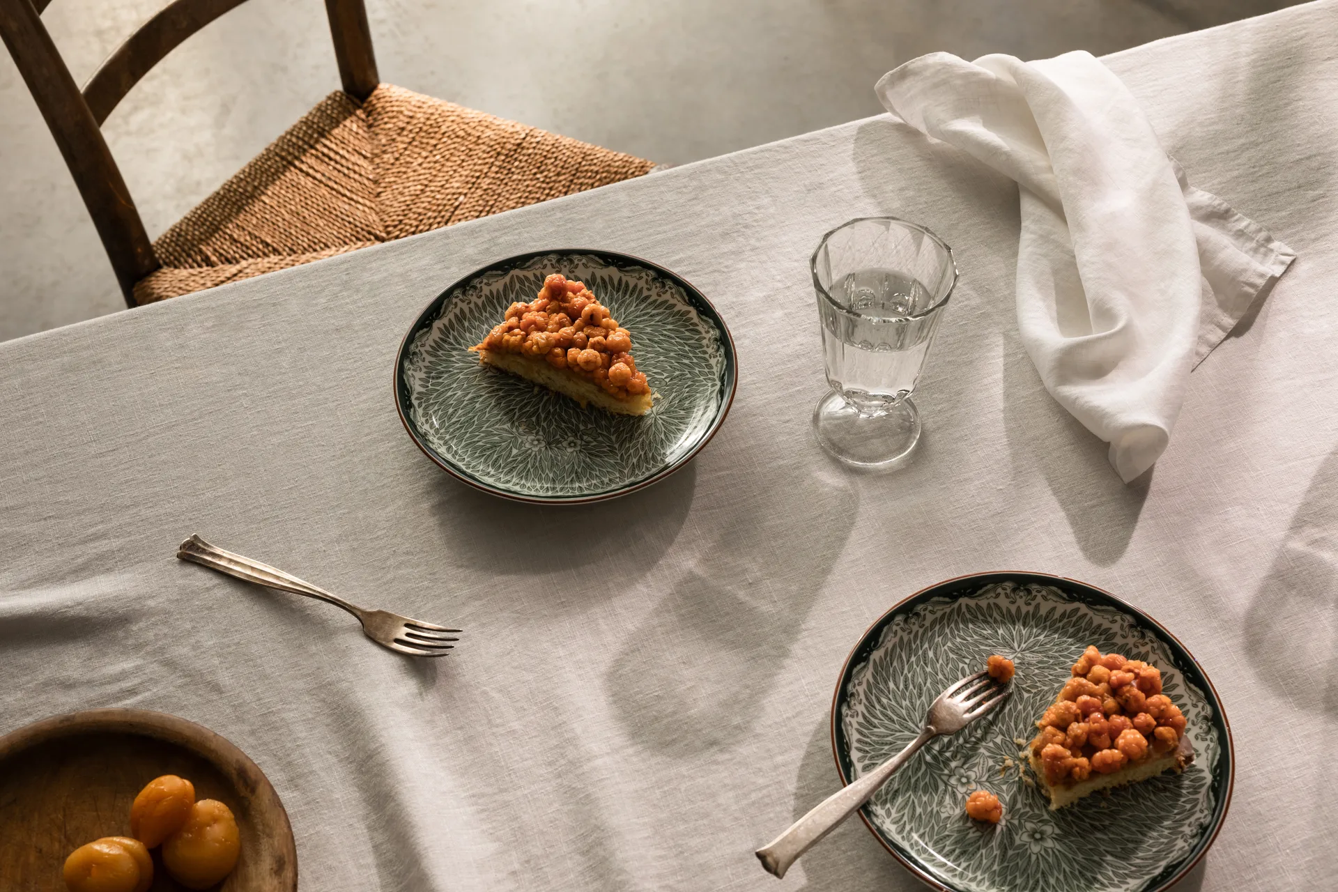 Piatto Ostindia Floris Ø20 cm, Verde Rörstrand