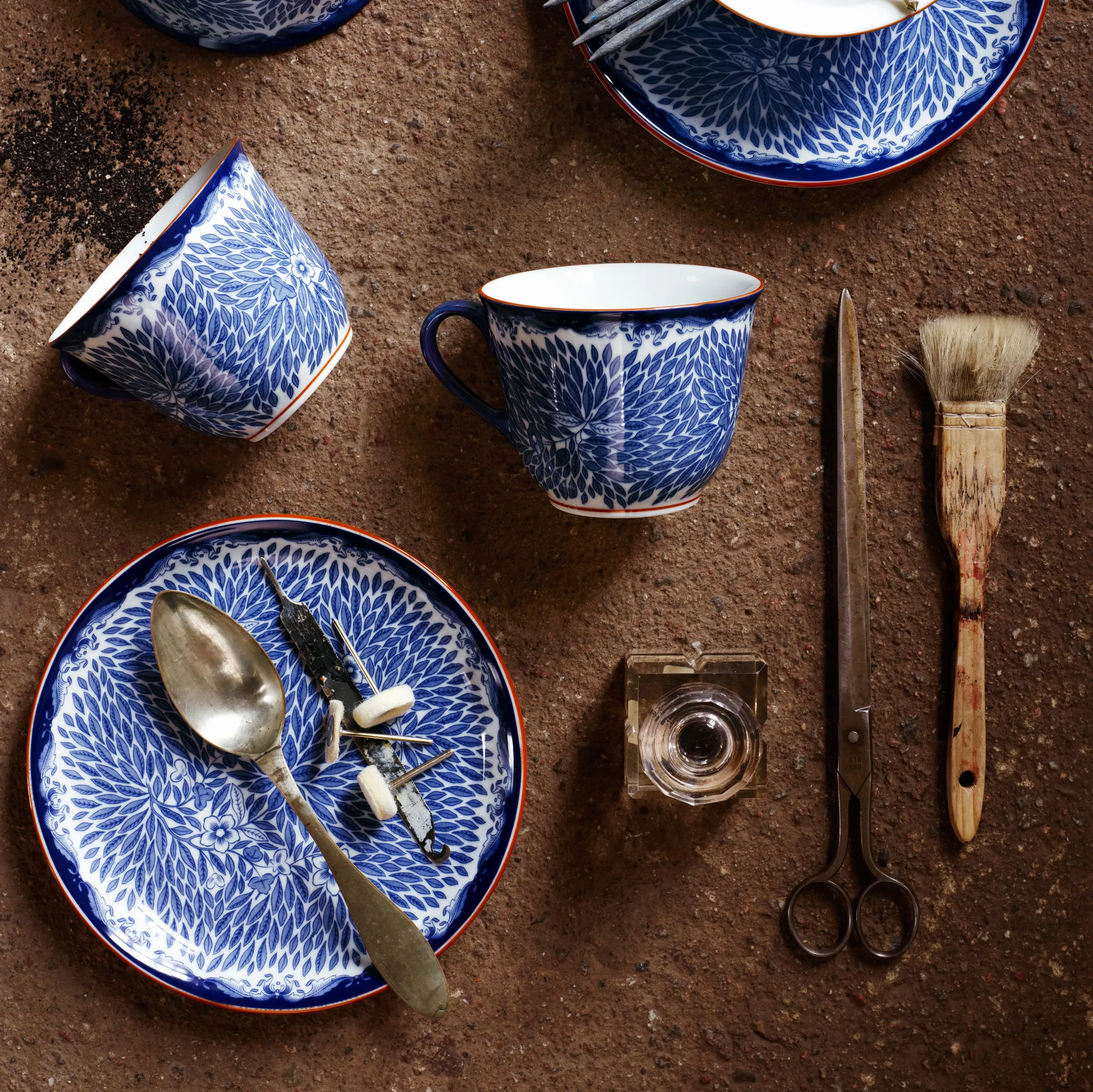 Piatto Ostindia Floris, 20 cm Rörstrand