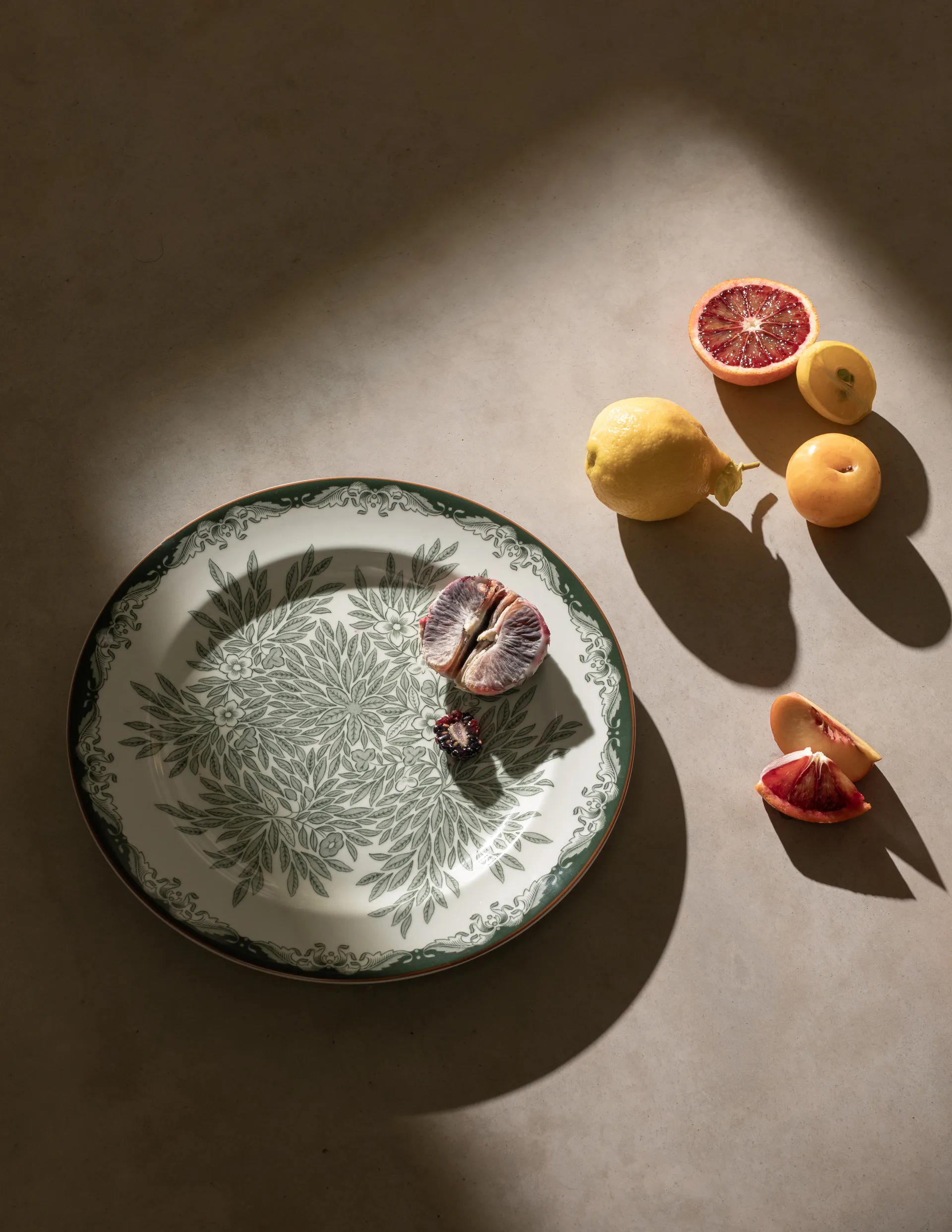 Piatto Ostindia Floris Ø27 cm, Verde Rörstrand