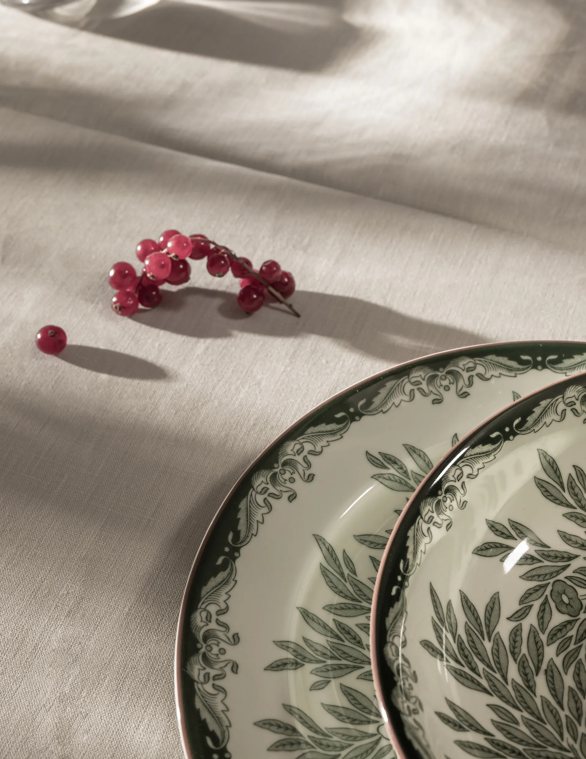 Piatto Ostindia Floris Ø27 cm, Verde Rörstrand