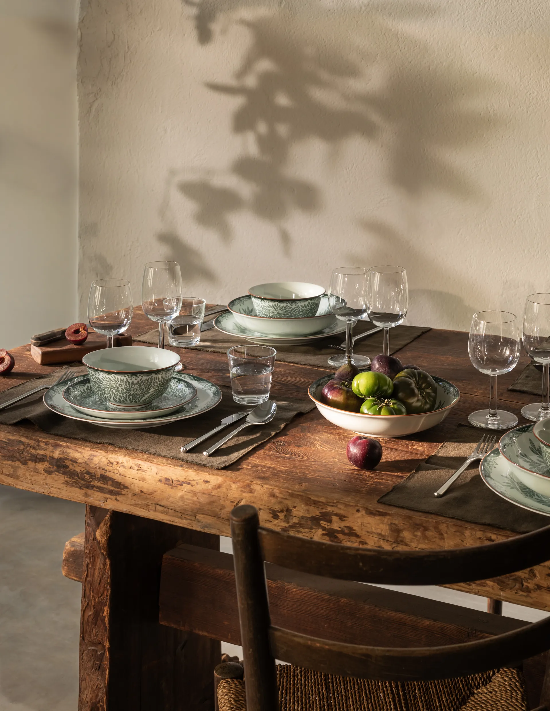 Piatto Ostindia Floris Ø27 cm, Verde Rörstrand