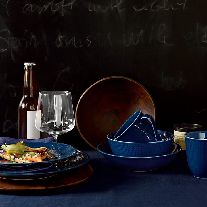 Piatto Swedish Grace Ø27 cm, midnight (blu) Rörstrand