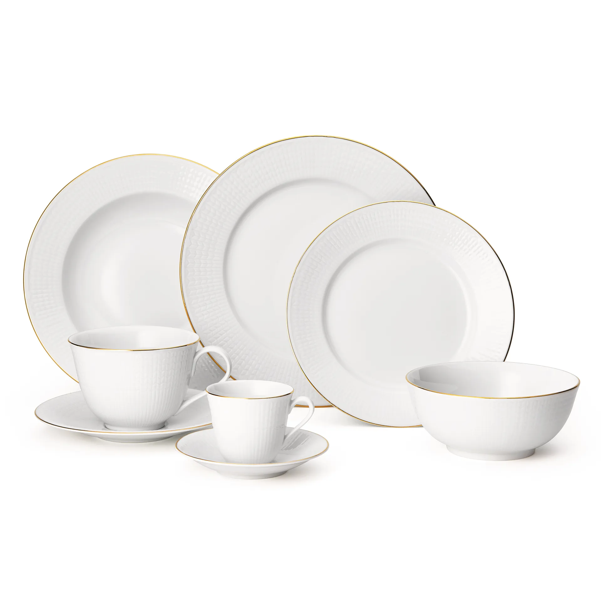 Piatto Swedish Grace Gala Ø27 cm, bianco Rörstrand