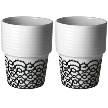 Tazza Filippa K confezione da 2 - estremità nera confezione da 2 - Rörstrand