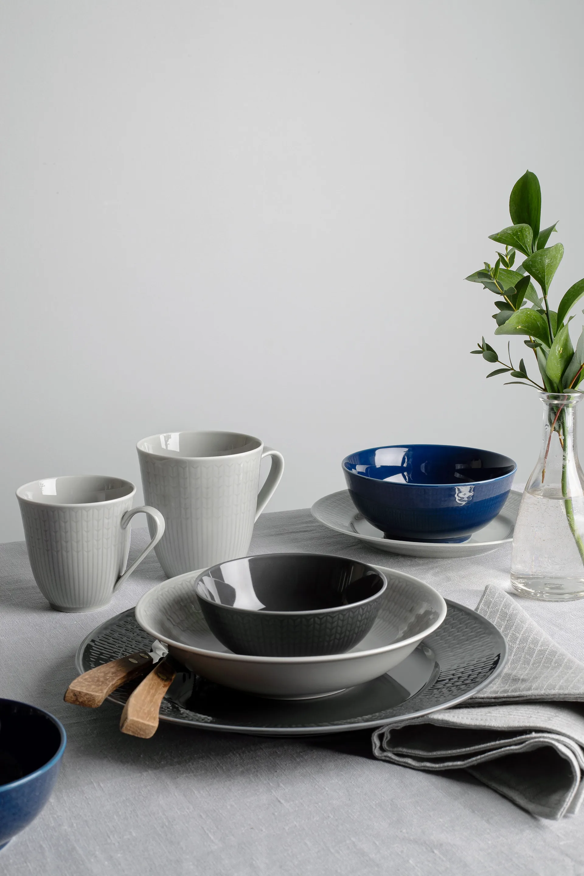 Tazza Swedish Grace grande, Mist (grigio) Rörstrand