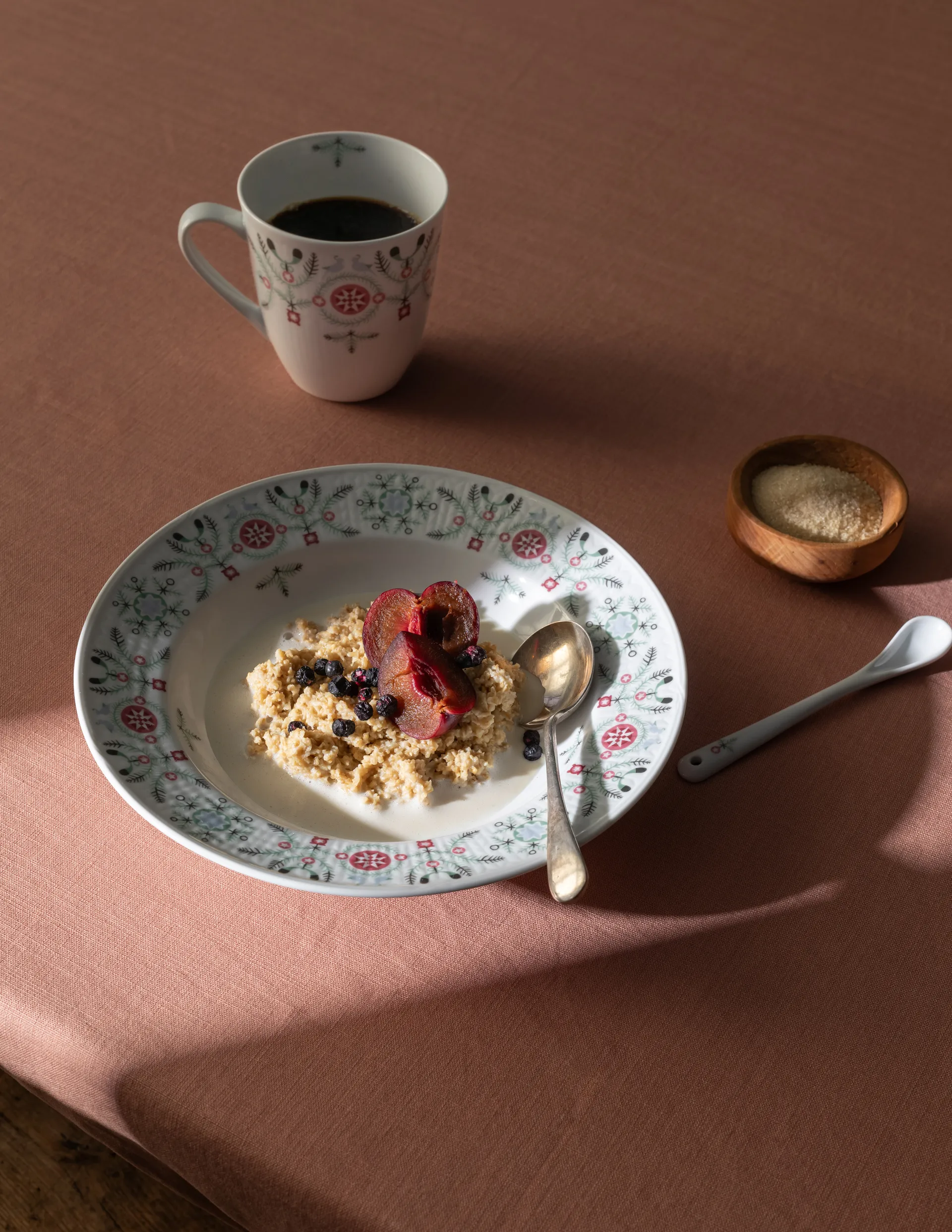 Tazza Swedish Grace Winter 50 cl, Bianco Rörstrand