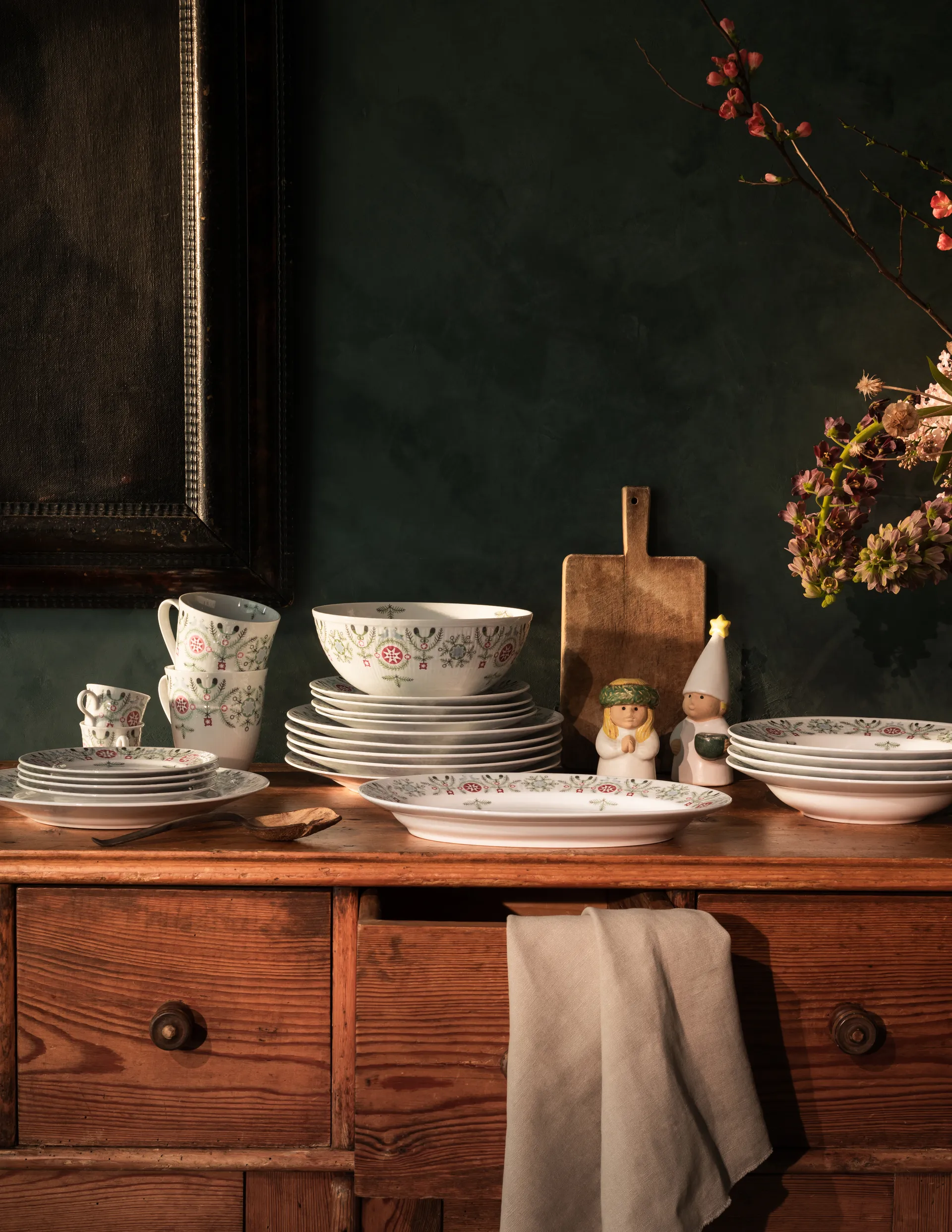 Tazza Swedish Grace Winter 50 cl, Bianco Rörstrand