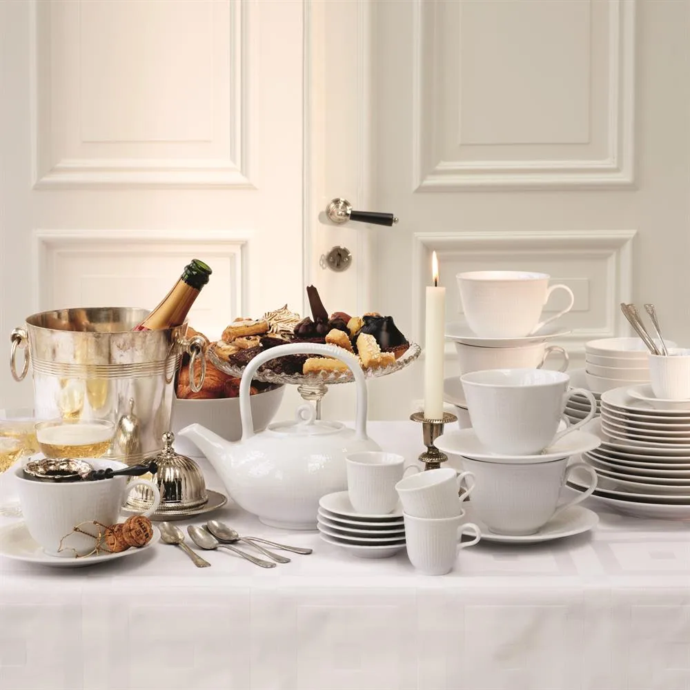 Tazzina da tè Swedish Grace 45 cl, snow (bianco) Rörstrand