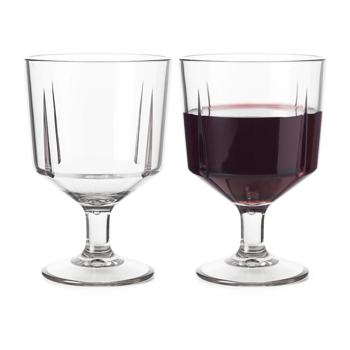 Bicchiere per picnic Grand Cru 26 cl, confezione da 2 - Trasparente - Rosendahl