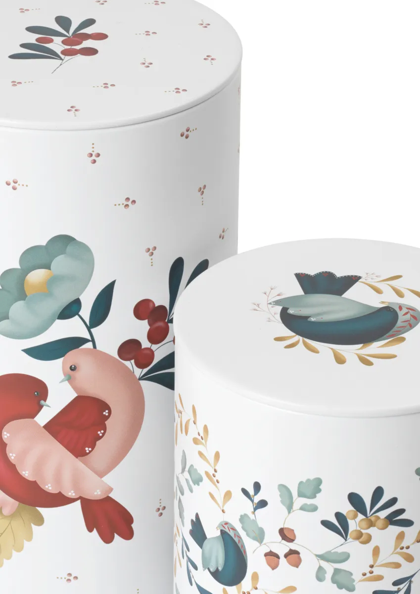 Contenitore Grand Cru Cottage piccolo 2 pezzi, Bianco Rosendahl