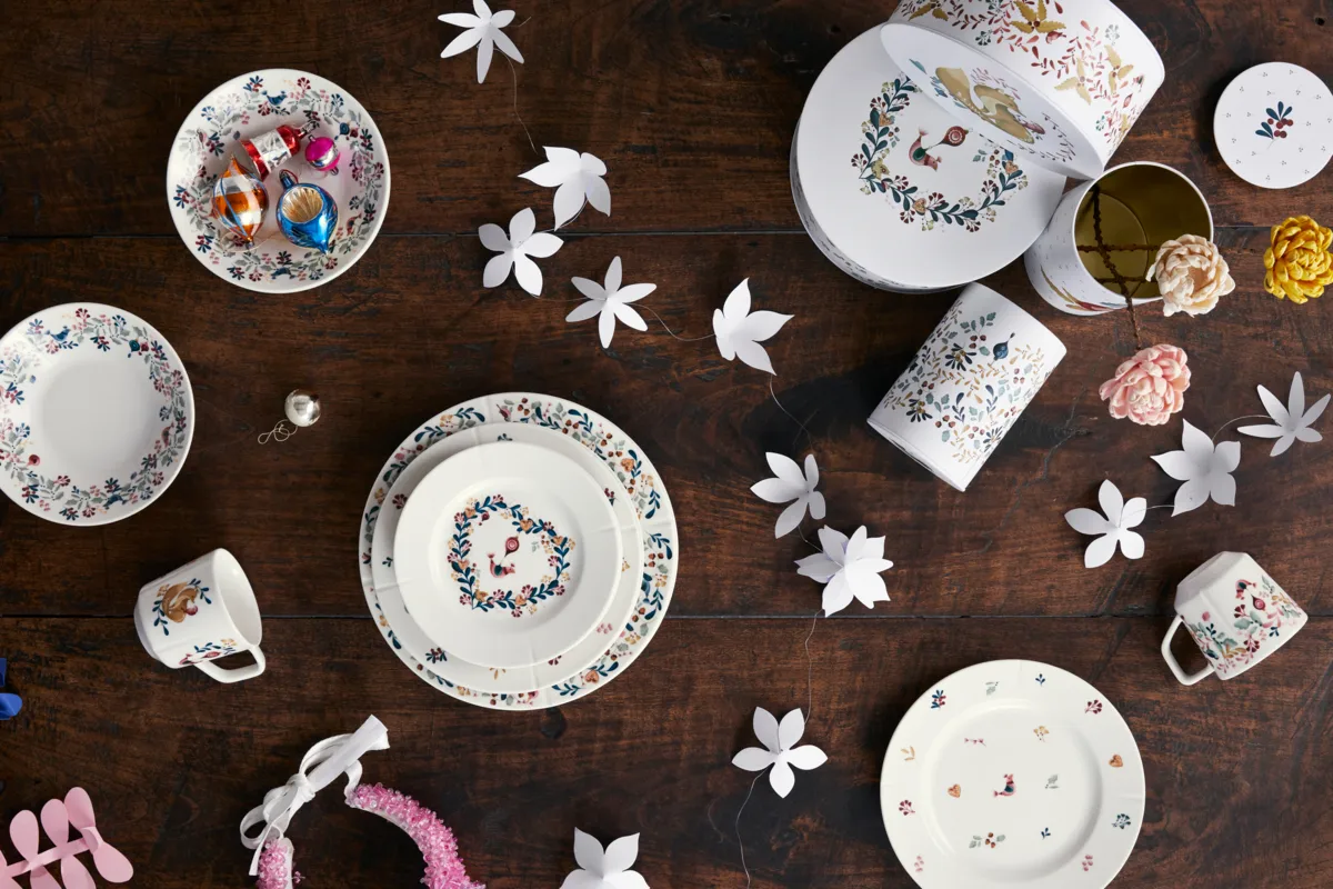 Contenitore Grand Cru Cottage piccolo 2 pezzi, Bianco Rosendahl