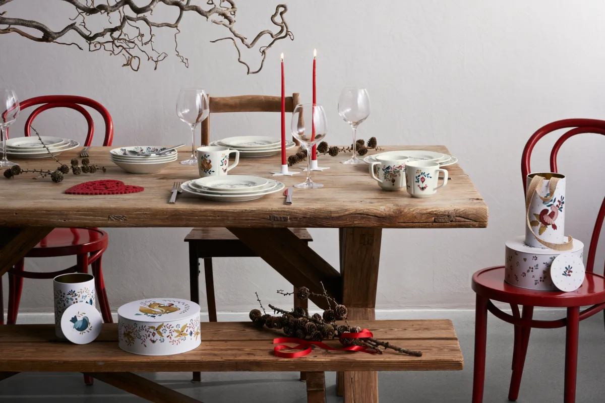 Contenitore grande Grand Cru Cottage, set di 2 pezzi, Bianco Rosendahl