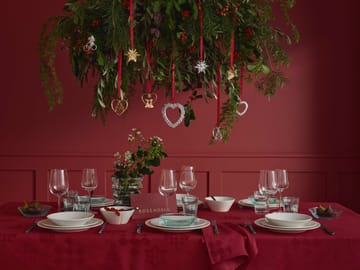 Decorazione Karen Blixen per finestra, Cuore di fiori - Silver - Rosendahl