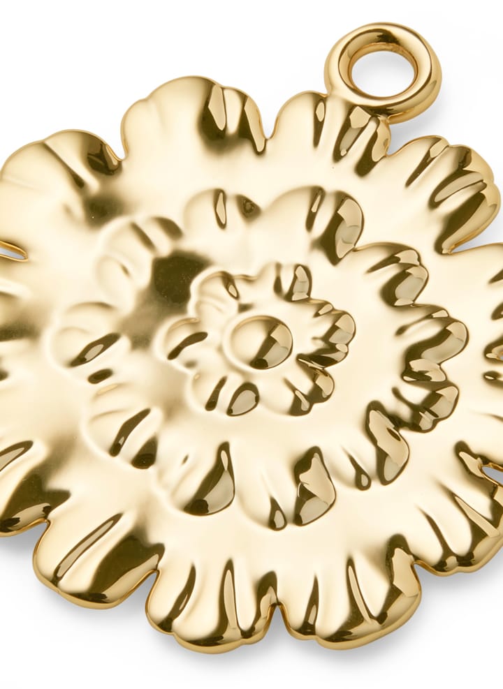 Decorazione natalizia a forma di fiore Ball 6,5 cm, Dorato Rosendahl