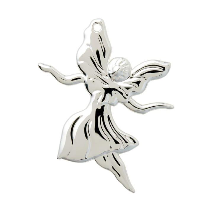 Decorazione natalizia angelo danzante 7 cm, Argentato Rosendahl