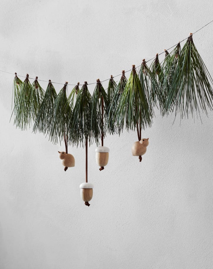 Decorazione natalizia Forest tales a forma di ghianda, Rovere Rosendahl